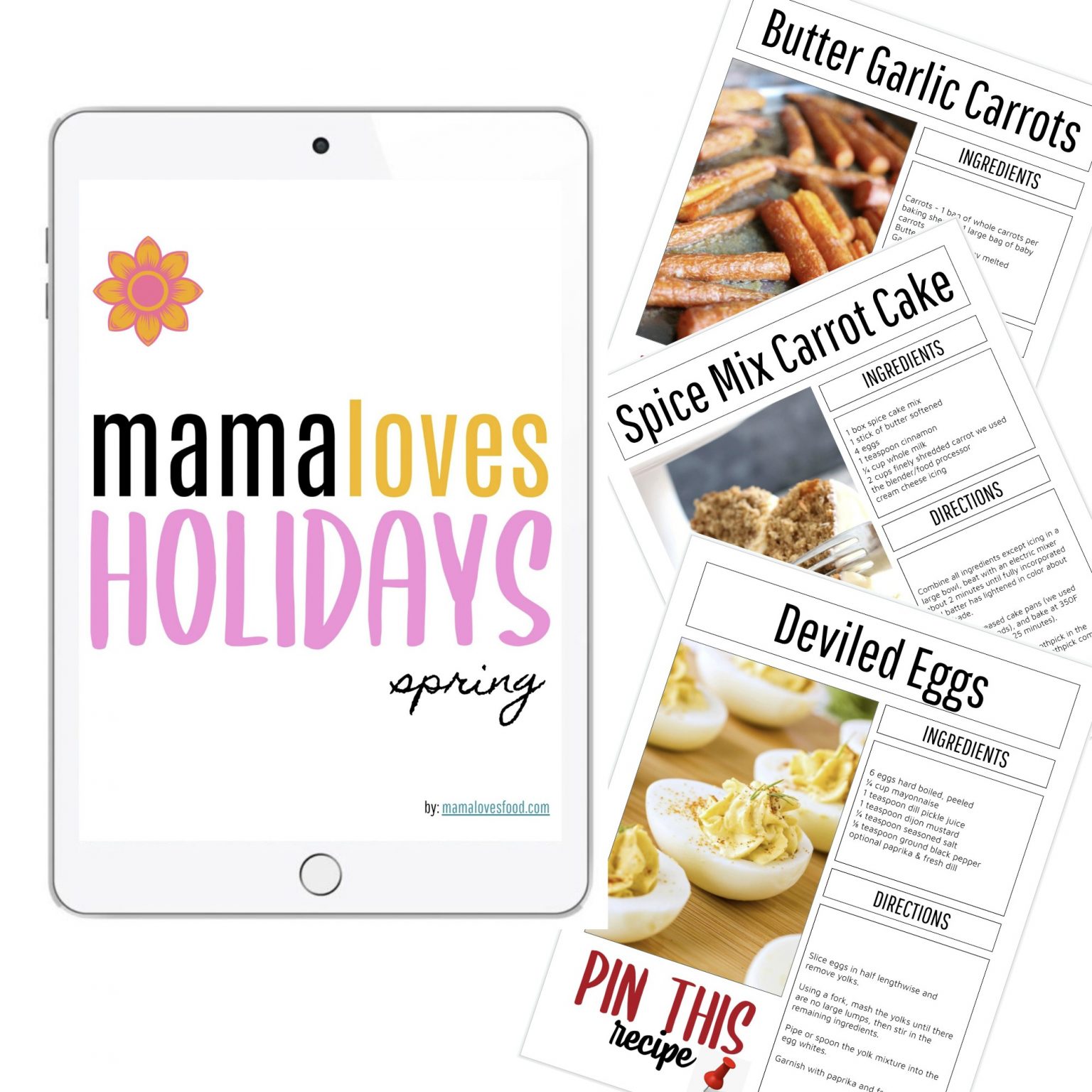 HOLIDAY Recipe Ebook Bundle Mama Loves Food + Dinner Hero