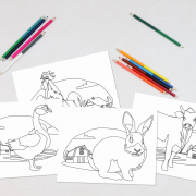 Kids Printable Games and Coloring Bundle - Image 3