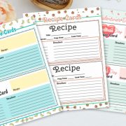 Recipe Cards